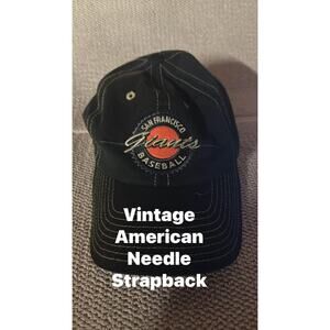 Vtg SF Giants American Needle  strapback cap